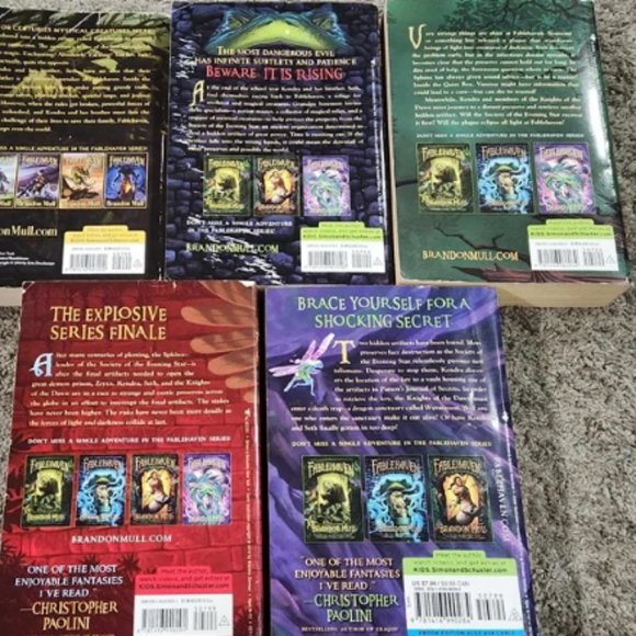 Fablehaven Complete Series Book Lot By Brandon Mull - Picture 3 of 3